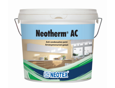 Neotex Neotherm AC Λευκό 1Lt Αντισυμπυκνωτική Αντιβακτηριδιακή βαφή Eσωτερικών Χώρων