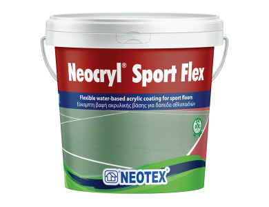 Neotex Neocryl Sport Flex Μπλε (RAL5024) 12Kg Ειδική Βαφή για δάπεδα Γηπέδων και χώρων Αθλοπαιδιών