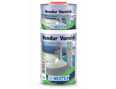 Neotex Neodur Varnish Διάφανο 1Kg (A+B) Πολυουρεθανικό Βερνίκι Δύο Συστατικών Με Φίλτρα UV