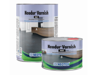 Neotex Neodur Varnish Mat Διάφανο 15,6 Kg (Α+Β) Πολυουρεθανικό Βερνίκι Δύο Συστατικών Με Φίλτρα UV Ματ