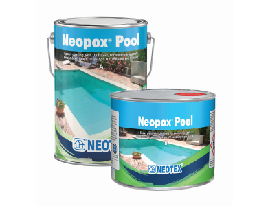 Neotex Neopox Pool 2930 Μπλε 5Kg (A+B) Εποξειδική Βαφή Δύο Συστατικών με Φίλτρα UV για Πισίνες