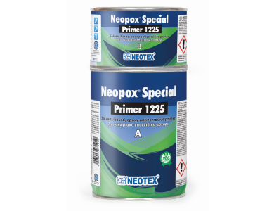 Neotex Neopox Special Primer 1225 Κεραμιδί 5Kg (A+B) Αντισκωριακό Εποξειδικό Αστάρι Δύο Συστατικών