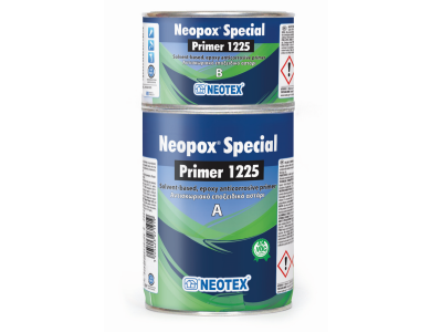 Neotex Neopox Special Primer 1225 Κεραμιδί 1Kg (A+B) Αντισκωριακό Εποξειδικό Αστάρι Δύο Συστατικών