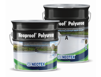Neotex Neoproof Polyurea Λευκή 21Kg (13A:8B) Επαλειφόμενη Αλειφατική Πολυουρία Δύο Συστατικών
