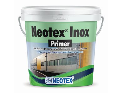 Neotex Inox Primer 1Lt Αστάρι Yδατικής Βάσης για Ανοξείδωτες Επιφάνειες