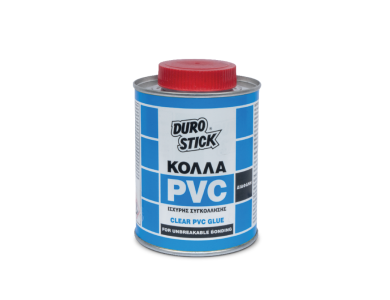 Durostick Κόλλα PVC Διάφανη 0,25Kg 