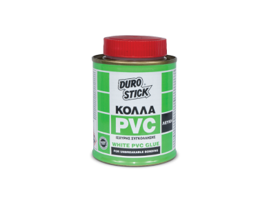 Durostick Κόλλα PVC Λευκή 0,25Kg