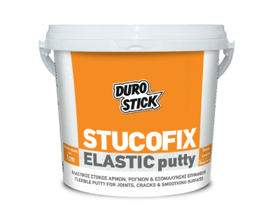 Durostick Stucofix Elastic Putty Λευκός 5Kg Ελαστικός Στόκος Αρμών - Ρωγμών και Εξομάλυνσης  