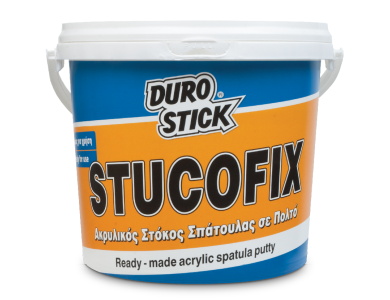 Durostick Stucofix Λευκός 0,4Kg Έτοιμος Ακρυλικός Στόκος Σπάτουλας  
