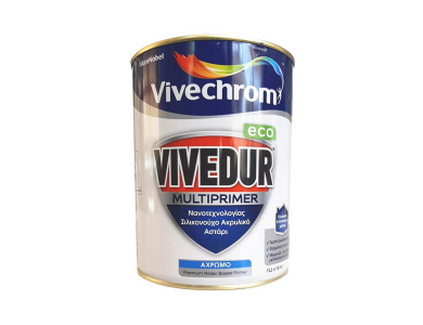 Vivechrom Vivedur Multiprimer 1Lt Σιλικονούχο Ακρυλικό Αστάρι Νανοτεχνολογίας